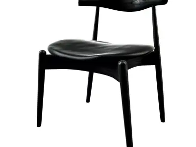 CH20 Elbow Chair by Hans Wegner Free 3D model