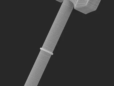 viking hammer 3D model