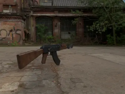 AK-47 3D model