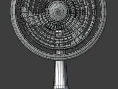 Desktop Fan 3D model