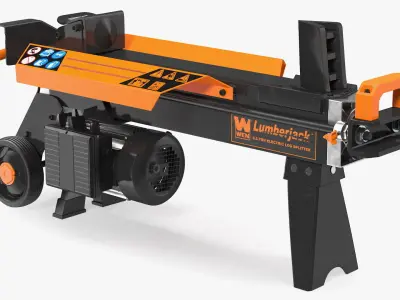 Log Splitter WEN 56207 Electric Rigged 3D model