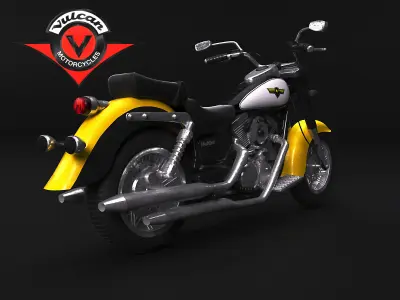 Kawasaki Motors Free 3D model