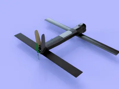Switchblade drone kamikaze model 3D print model