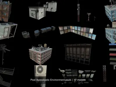 Post Apocalyptic Environment pack  purchase