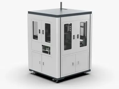 Automatic PCB Circuit Board Assembly Machine 3D model