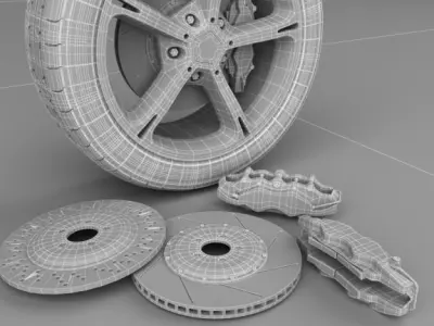 Wheel AC Schnitzer 3D model