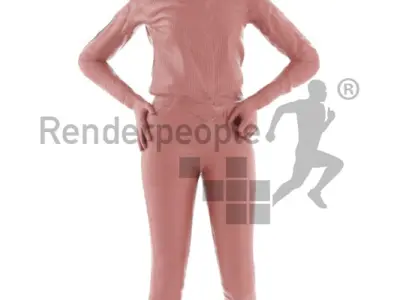 Amber Animated 004 Standing
