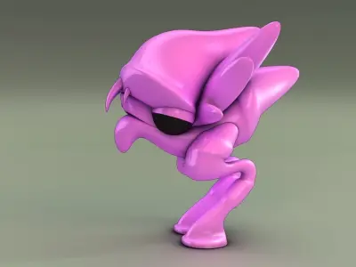 Mini Alien 3D model