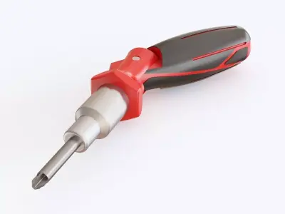 Screw driver 01 3D model
