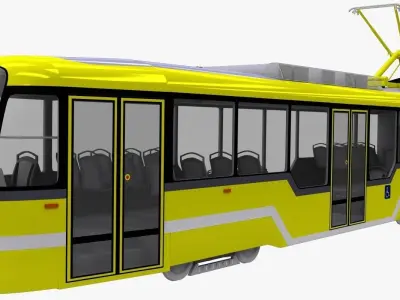 Tram VarioLF 3D model