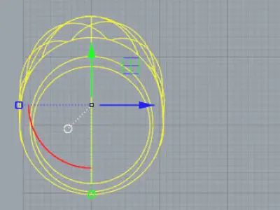 Anello linee madri Free 3D model buy