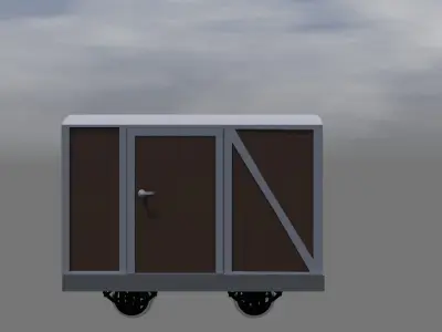 brake van 3D model