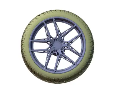 Custom Rim 4 printable   3D print model