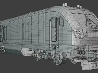 Locomotive Siemens SC-44 2024 3D model