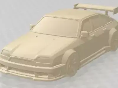 Citroen GS Tuning Printable Car 3D print model