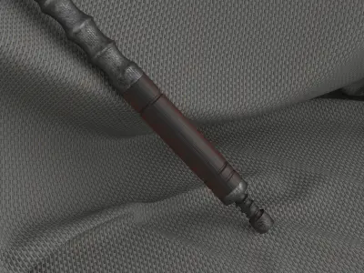 One hand battleaxe  Free 3D model