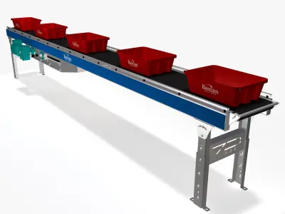 Conveyor - Zipline BSBAC 3D model