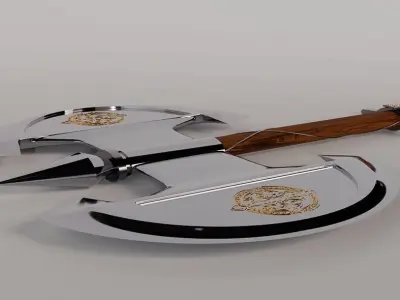Warrior Axe 3D model purchase