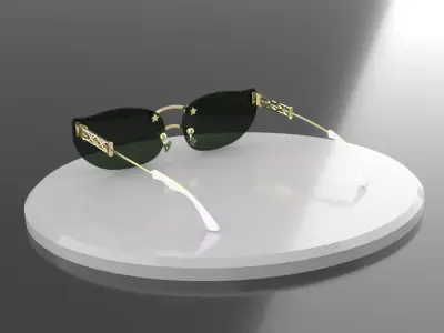 Glasses 3D model