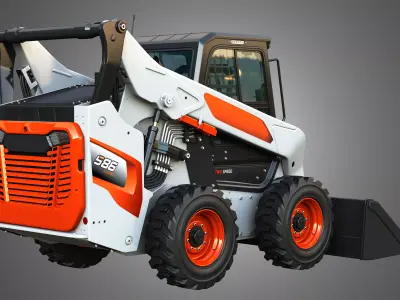 T86 - S86 Compact Track - Skid Steer Loaders 2 in 1 3D Model Pack