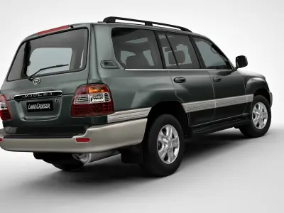Toyota Land Cruiser 100 3D model