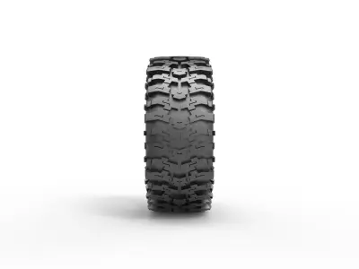 Rock bouncer Ring 3D print model