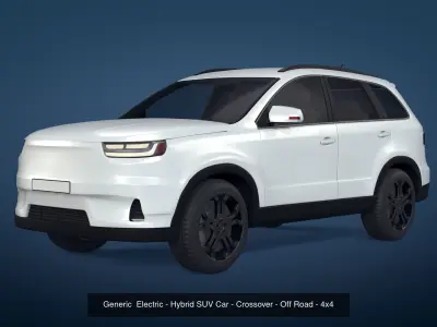 Generic SUV - Car 3D Model Pack