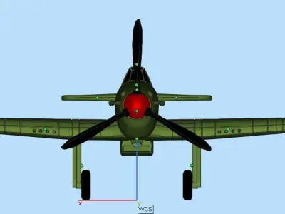 Hawker Hurricane 3D print model buy