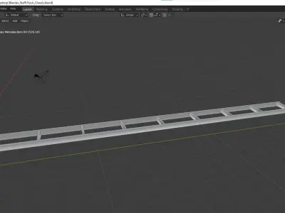 vehicle Chassis 3D model