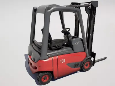 Industrial Forklift 3D model