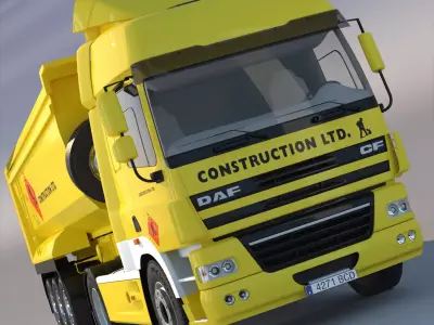 DAF CF85 Tipping Dumper 3D model