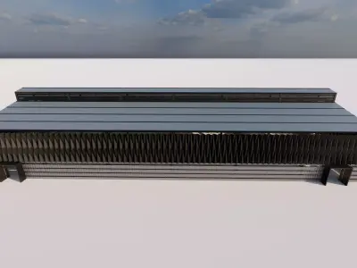 Warehouse-Warehouse Building 3D model