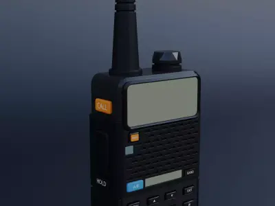 Walkie Talkie 3D model