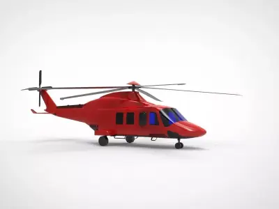 AgustaWestland AW139 3D model