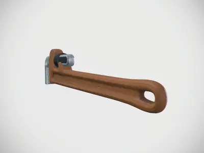 Monkey Wrench 3D model get