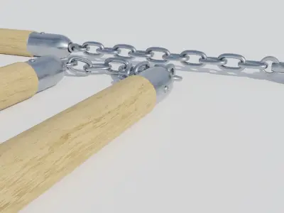 Nunchaku 3d  3D model