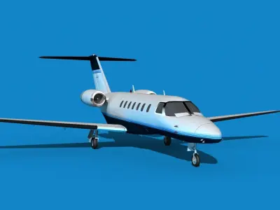 Cessna C528 Citation CJ3 V12 3D model