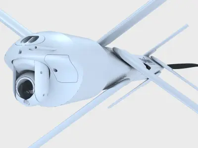 Uvision Hero 120 Suicide Drone 3D model