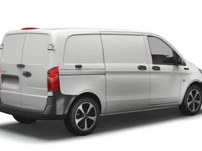 Mercedes Benz EQV Cargo Van L1 2021 3D model
