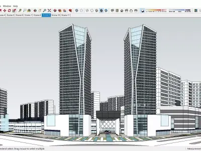 Sketchup Complex 167 3D model