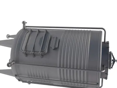 Steel Wine Tank 3D model