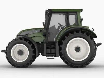 Valtra N142 tractor 3D model