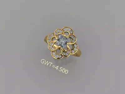 FASION RING 3D model 31