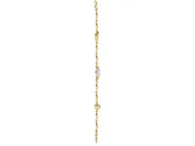 Antique Heart bracelet  3D print model