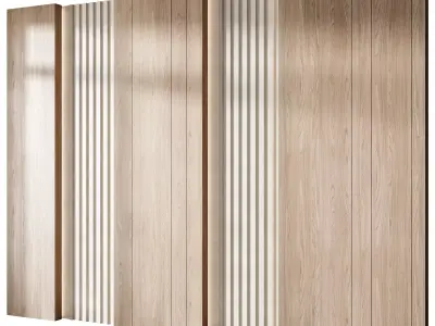 wall panel 15 Free 3D model