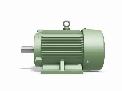 100L B3 Left IEC electric motor - 3D CAD model 3D model