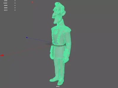 Military Officer 3D model
