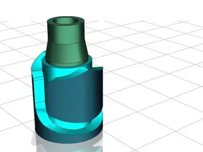 Concept model bottle Free 3D model