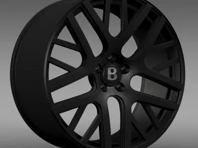 Bentley Continental GT Speed rim 3D model