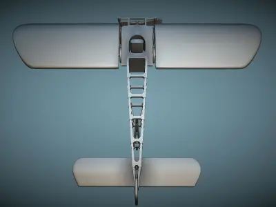 Bleriot XI - 3D Printable Model 3D print model